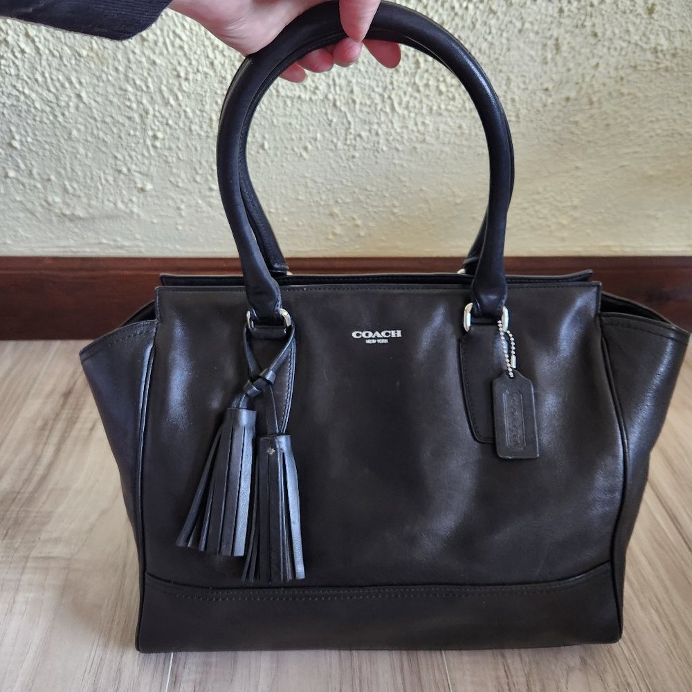 Coach Legacy Candice Leather Shoulder Bag Purse m - Picture 2 of 10
